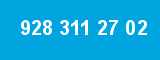 928 311 27 02 928 311 27 02